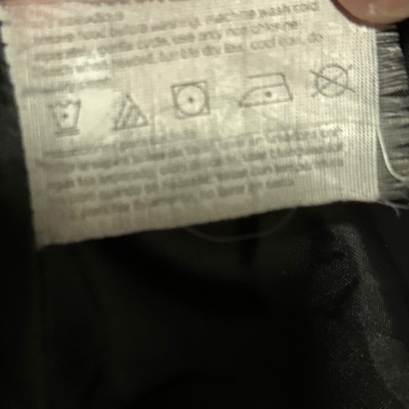 Vintage Esprit Black Puffer Jacket Faux Fur Hood Quilted Women's Size Medium - Picture 7 of 11